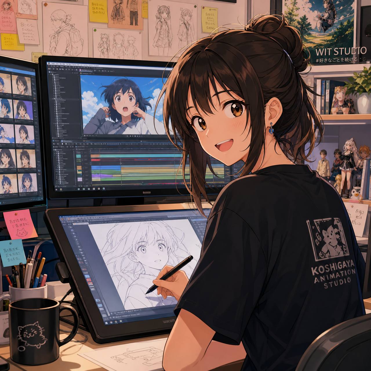 51视频动漫剪辑师陈晓雨AI创作专家